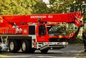 Einsatz BF Koeln Hoehenretter Koeln Stammheim Georg Beyerstr P159